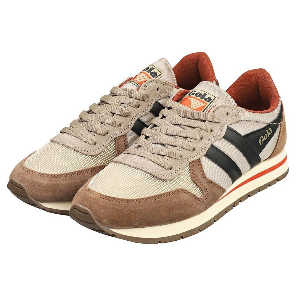 Gola Men's Daytona Casual Sneakers Rhino/Otter/Black 9 M